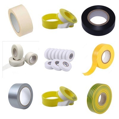 We provide all kinds of Tapes like Aluminum Foil Tape, Duct Tape, Electrical Tape, Gypsum Tape, Teflon Tape, etc.